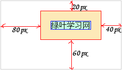 外边距margin